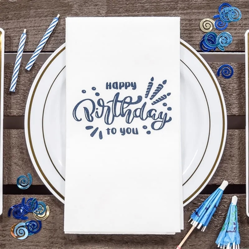 Main photo of Airlaid Linen Like Buffet Guest Napkins