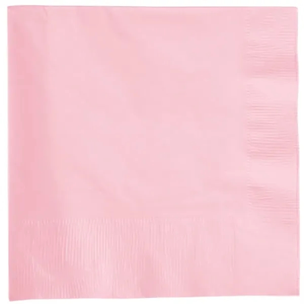 Classic Pink color option for Foil Stamped Luncheon Napkins
