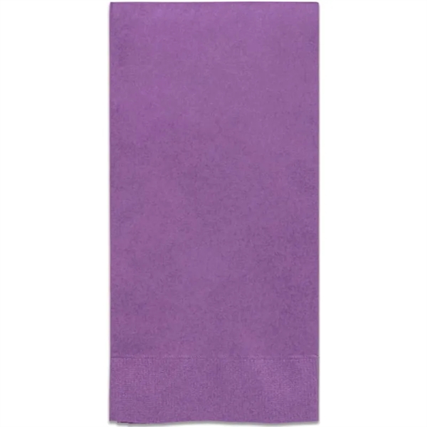 Amethyst color option for Foil Stamped Dinner Napkins
