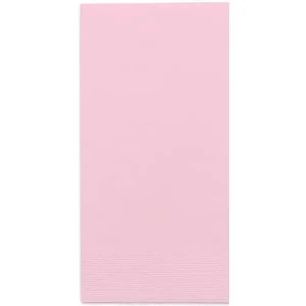 Classic Pink color option for Foil Stamped Dinner Napkins