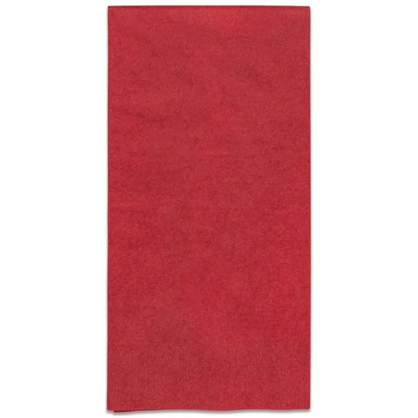 Classic Red color option for Foil Stamped Dinner Napkins