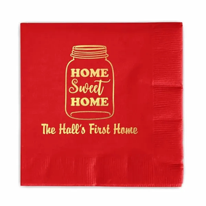 Photo of 3ply Foil Stamped Beverage Napkins