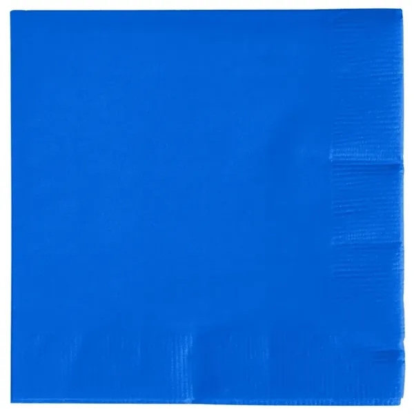 Cobalt color option for 2ply Foil Stamped Beverage Napkins