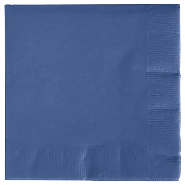 Navy color option for 2ply Foil Stamped Beverage Napkins