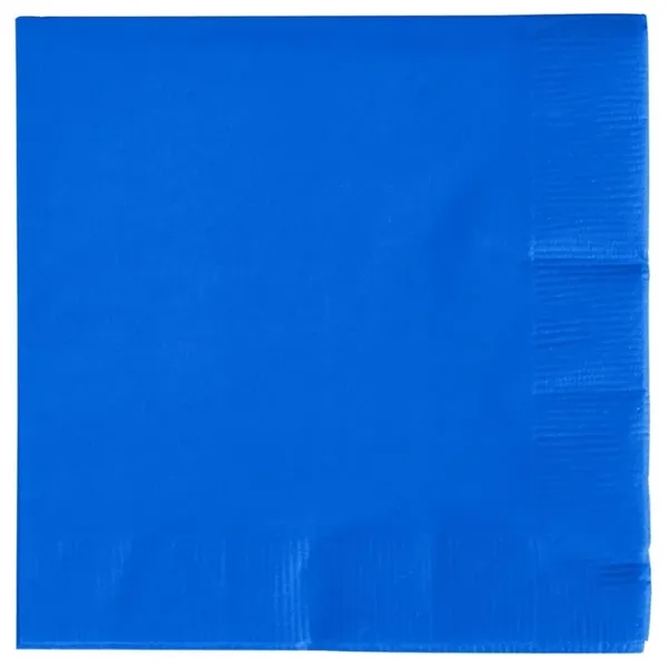 Cobalt color option for 3ply Premium Beverage Napkins