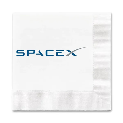 Main photo of 3 Ply White Dinner Napkin   1/4 Fold