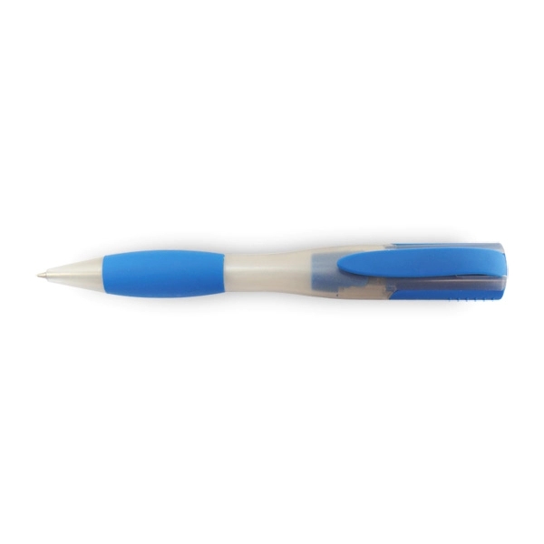 Dark Blue color option for Geneva Soft Grip Usb Pen   Simports
