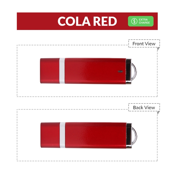 Cola Red color option for Classic Stick Usb Flash Drive