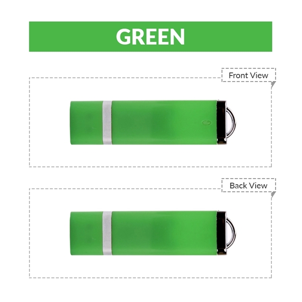Green 361 color option for Classic Stick Usb Flash Drive