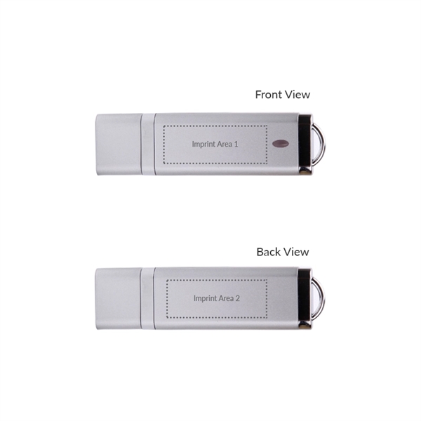 Silver color option for Classic Stick Usb Flash Drive