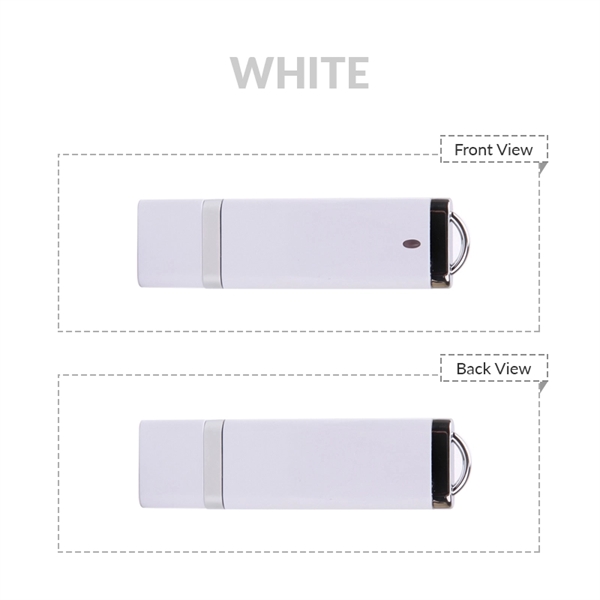 White color option for Classic Stick Usb Flash Drive