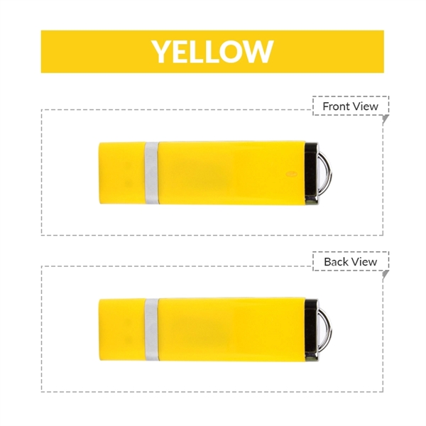 Yellow C color option for Classic Stick Usb Flash Drive