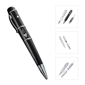 Photo of Flash Drive Ball Point Pen W/Laser Light