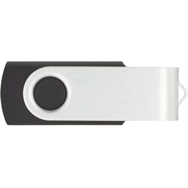 Black (Bk) color option for Rotate Flash Drive 4 Gb