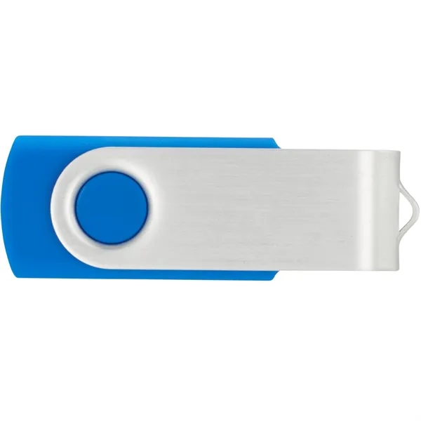 Corporate Blue color option for Rotate Flash Drive 4 Gb