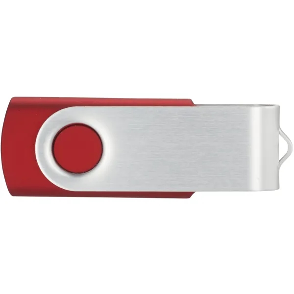 Corporate Red color option for Rotate Flash Drive 4 Gb