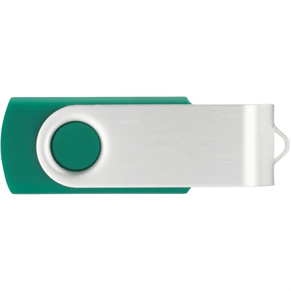 Green (Gr) color option for Rotate Flash Drive 4 Gb