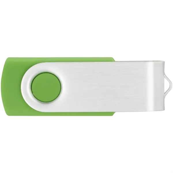 Lime (Lm) color option for Rotate Flash Drive 4 Gb