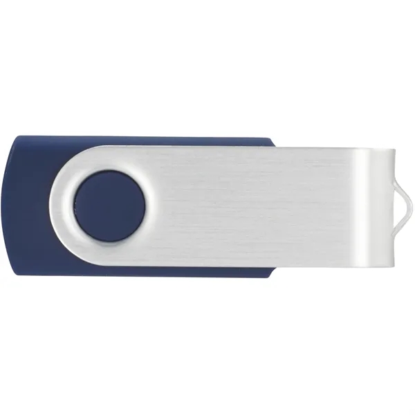Navy (Ny) color option for Rotate Flash Drive 4 Gb