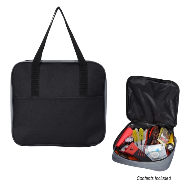 Black With Gray color option for Auto Emergency Kit