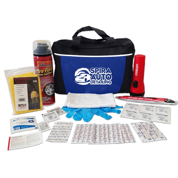Royal Blue color option for Premium Auto Emergency Kit