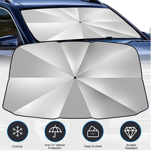 Photo of Foldable Car Umbrella Sunshade Cover