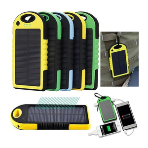 Photo of Solar Power Bank W/Carabiner & Flashlight