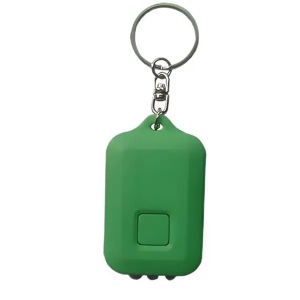 Green color option for Solar Flashlight Keychain