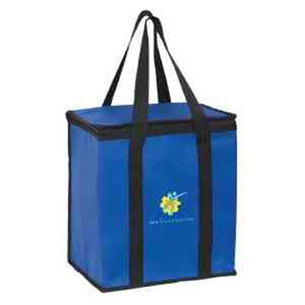 Royal Blue color option for Insulated Tote With Square Zippered Top   Color Evolution