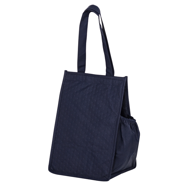 Navy Blue color option for Insulated Lunch Tote   Screen Print