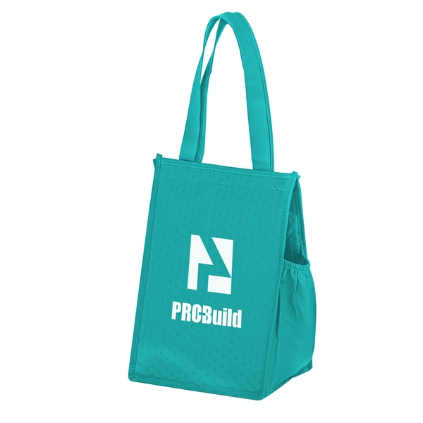 Teal color option for Insulated Lunch Tote   Screen Print