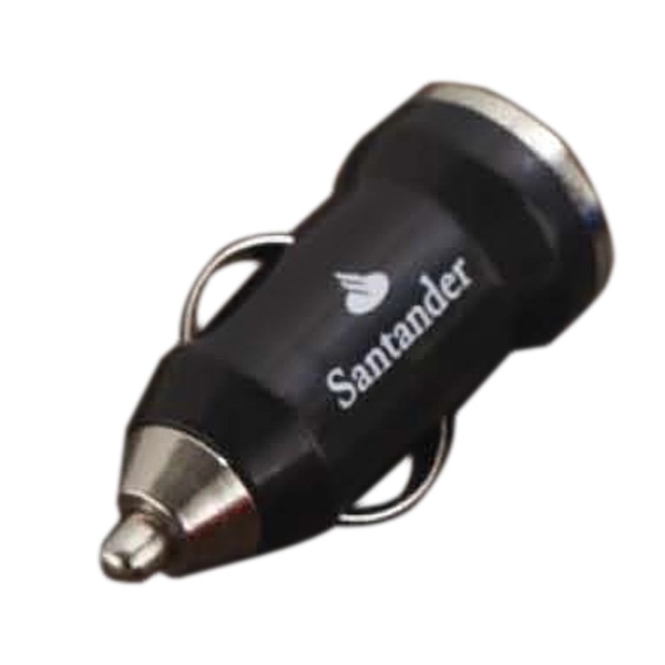 Black color option for Usb Car Adaptor