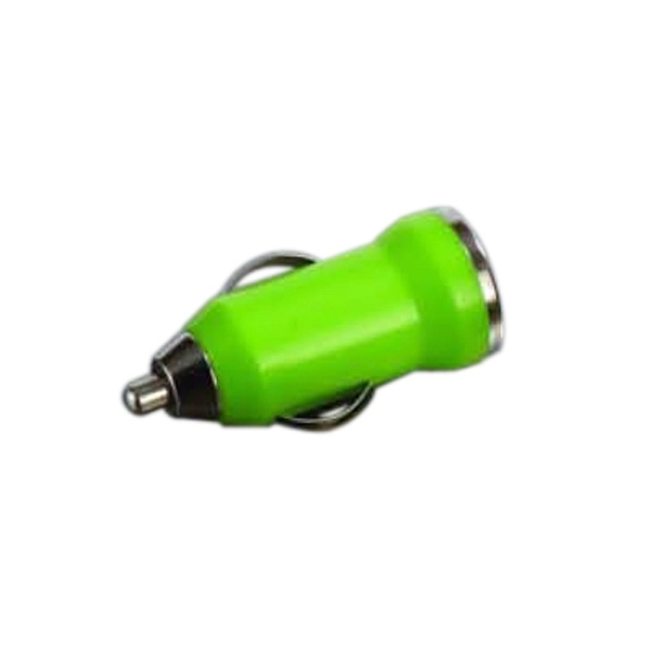 Lime Green color option for Usb Car Adaptor