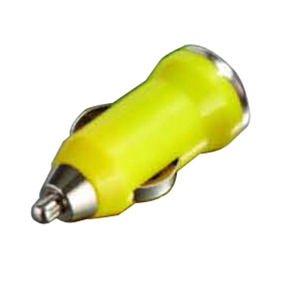 Yellow color option for Usb Car Adaptor