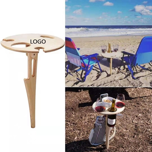 Photo of Beach Folding Wine Rack