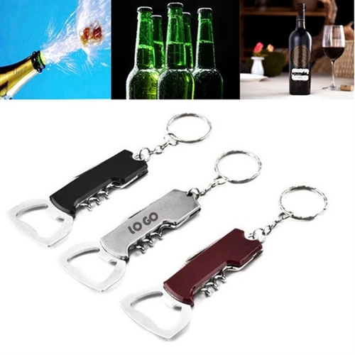 Main photo of Wine Bottle Opener Keychain