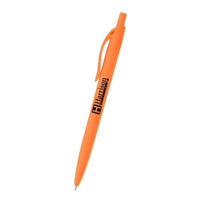 Orange color option for Sleek Write Rubberized Pen
