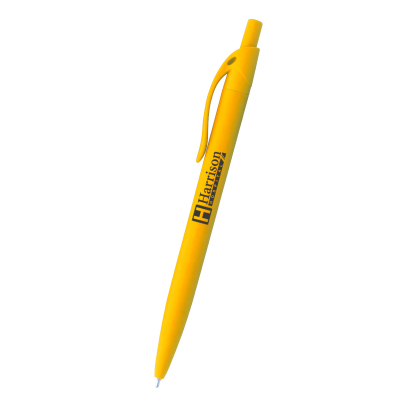 Yellow color option for Sleek Write Rubberized Pen
