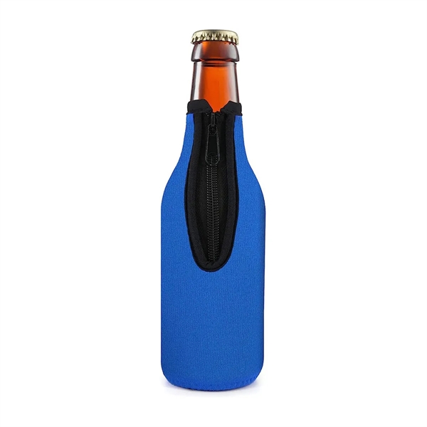 Blue color option for 12oz Neoprene Wine Bottle Sleeve Waterproof Cooler Bag