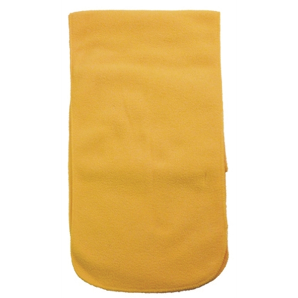 Gold color option for Fleece Scarf