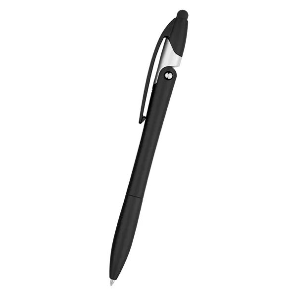 Metallic Black color option for Sleek Write Yoga Stylus Pen And Phone Stand