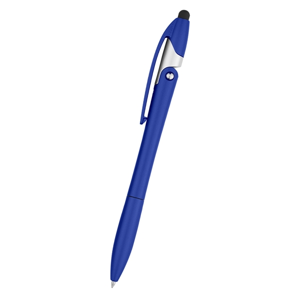 Metallic Blue color option for Sleek Write Yoga Stylus Pen And Phone Stand