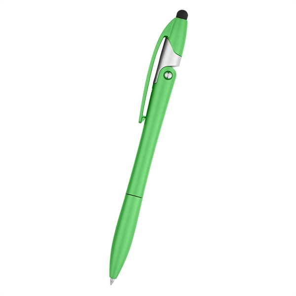 Metallic Lime color option for Sleek Write Yoga Stylus Pen And Phone Stand