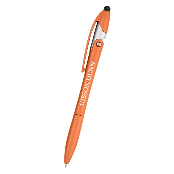 Metallic Orange color option for Sleek Write Yoga Stylus Pen And Phone Stand