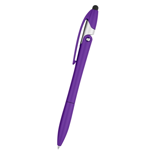 Metallic Purple color option for Sleek Write Yoga Stylus Pen And Phone Stand