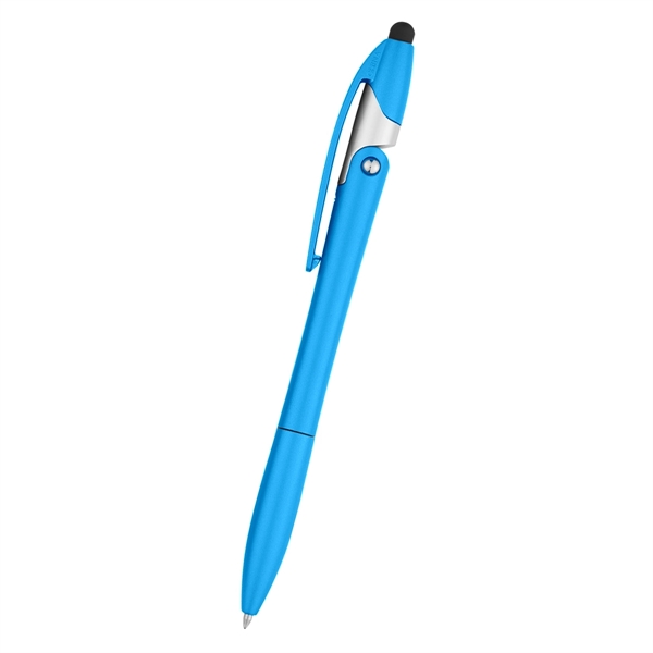Metallic Teal color option for Sleek Write Yoga Stylus Pen And Phone Stand