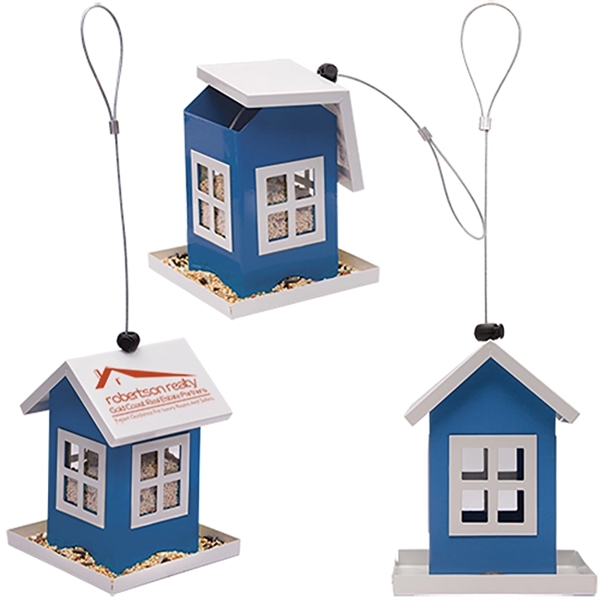 Blue color option for Metal Bird Feeder