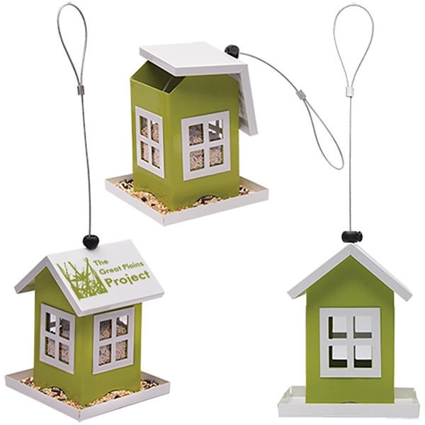 Green color option for Metal Bird Feeder