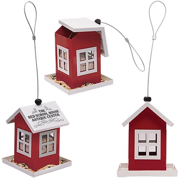 Red color option for Metal Bird Feeder