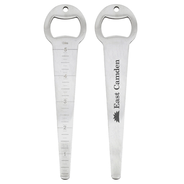 Silver color option for Stainless Steel Seed Depth Tool With Bottle Opener